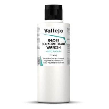 Vallejo Polyurethane - Varnish Gloss 200ml hobby bottle