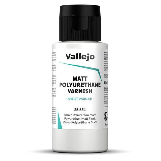 Vallejo Polyurethane - Varnish Matte 60ml hobby bottle
