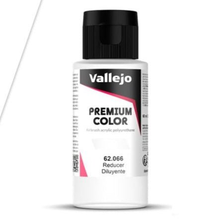 Vallejo Premium Color Premium Color 60ml - Reducer 60ml airbrush paint bottle
