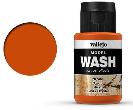 Vallejo Model Wash Rust Wash shading wash bottle