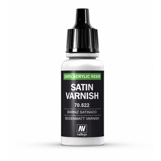 Vallejo Satin Varnish hobby bottle