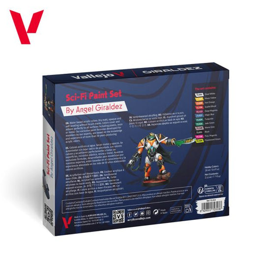 Vallejo Game Color - Sci-Fi Paint Set (x12) - Loaded Dice