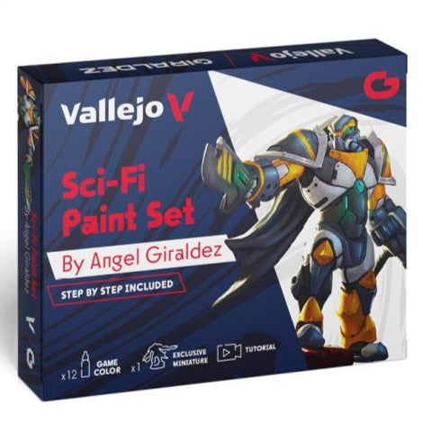 Vallejo Game Color - Sci-Fi Paint Set (x12) - Loaded Dice