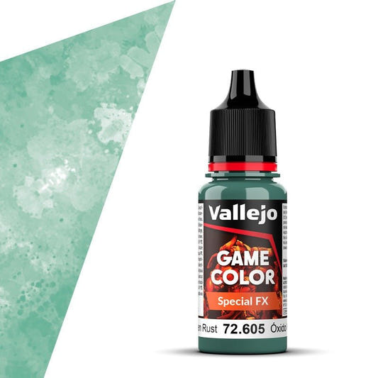 Vallejo Special FX Special FX Green Rust (18ml) effect paint bottle