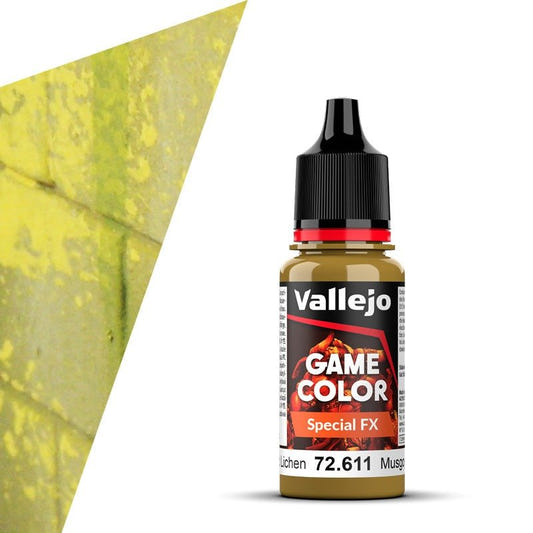 Vallejo Special FX Special FX Moss and Lichen (18ml) effect paint bottle