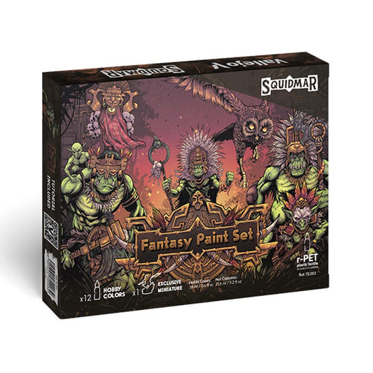 Vallejo Squidmar Fantasy Paint Set (x12) paint set