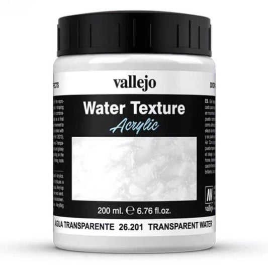 Vallejo Transparent Water (Colourless) 200ml water effect texture for dioramas