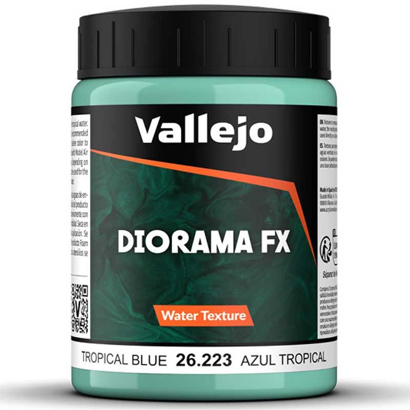 Vallejo Tropical Water 200ml water effect texture for dioramas