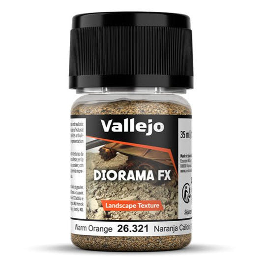 Vallejo Warm Orange 1-2mm ground texture for bases and dioramas