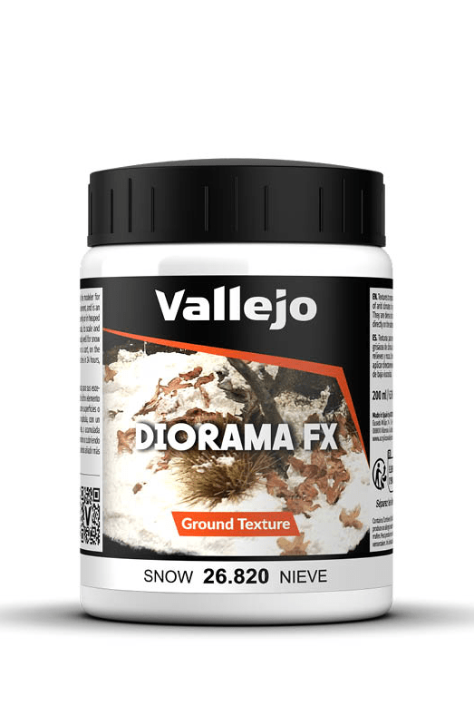 Vallejo Weathering Effects Weathering Effects 200ml - Snow texture bottle