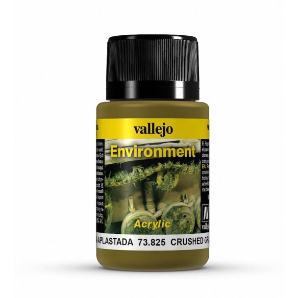 Vallejo Weathering Effects Weathering Effects 40ml - Crushed Grass texture bottle