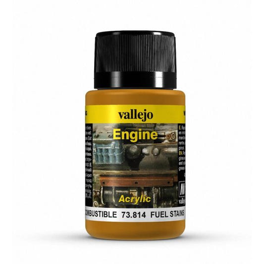 Vallejo Weathering Effects Weathering Effects 40ml - Fuel Stains texture bottle