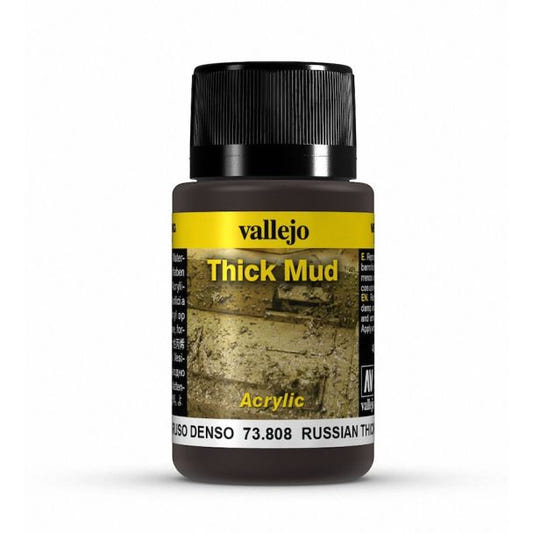 Vallejo Weathering Effects Weathering Effects 40ml - Russian Thick Mud texture bottle