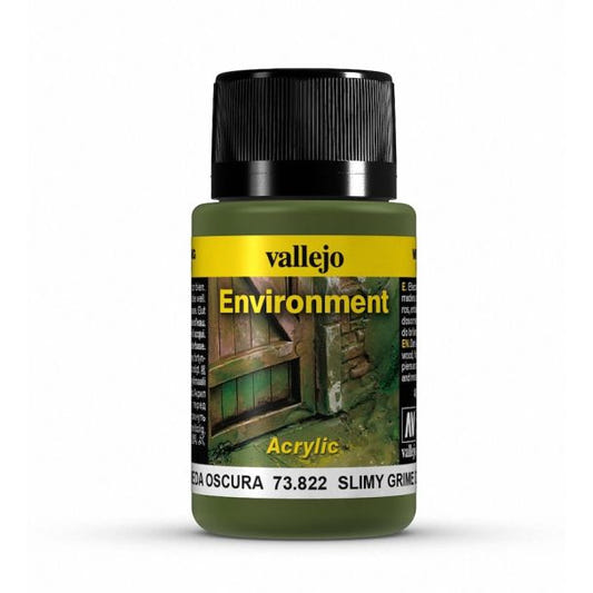 Vallejo Weathering Effects Weathering Effects 40ml - Slimy Grime Dark texture bottle