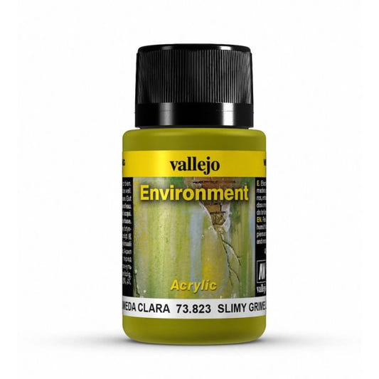 Vallejo Weathering Effects Weathering Effects 40ml - Slimy Grime Light texture bottle