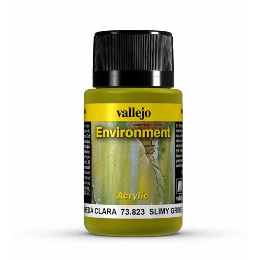 Vallejo Weathering Effects Weathering Effects 40ml - Slimy Grime Light texture bottle