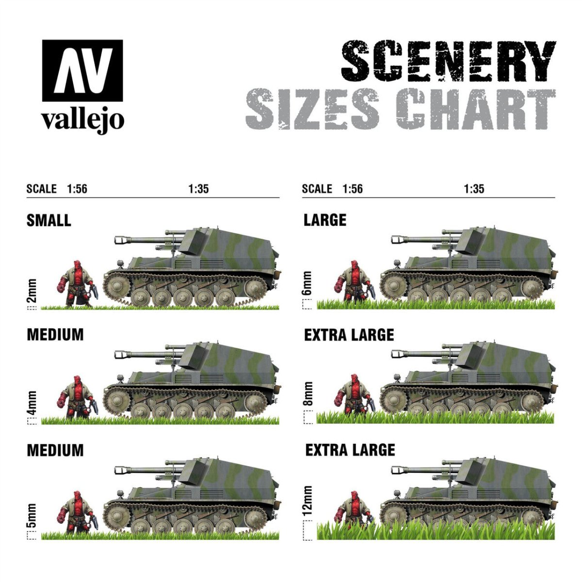 Vallejo Wild Tuft - Dry Green, Large - Loaded Dice