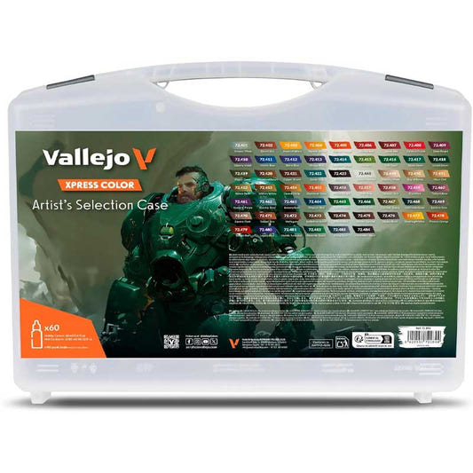 Vallejo Xpress Color Xpress Color Artist's Selection Case (x60) contrast paint dropper bottle