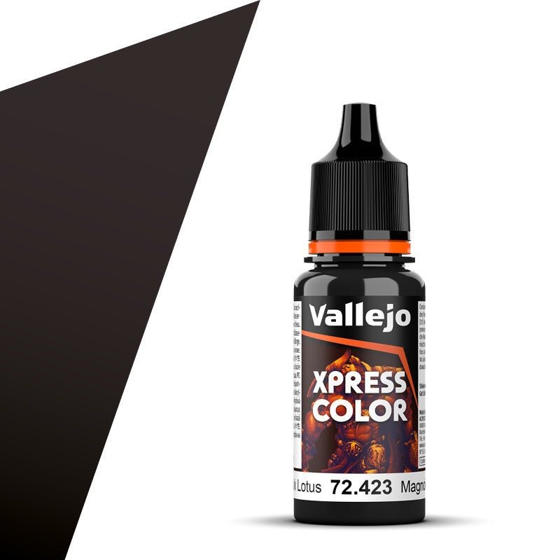 Vallejo Xpress Color Xpress Color Black Lotus (18ml) contrast paint dropper bottle