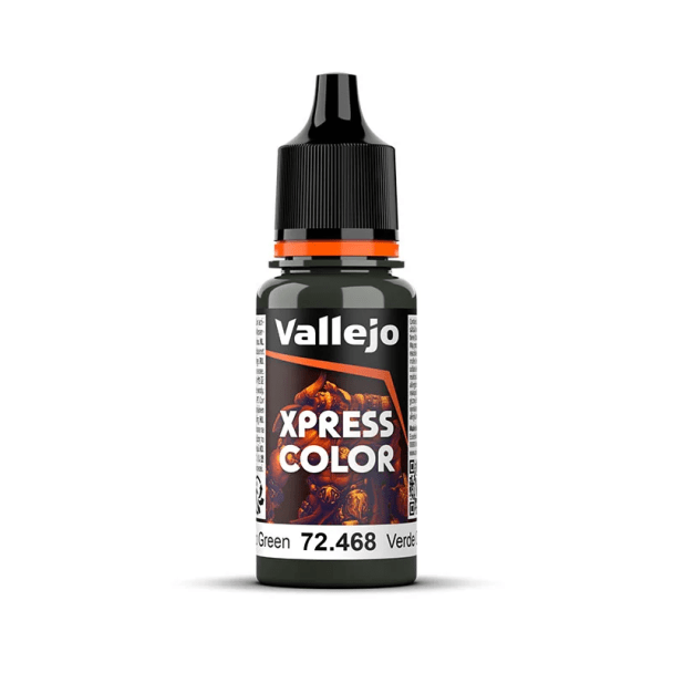 Vallejo Xpress Color Xpress Color - Commando Green contrast paint dropper bottle