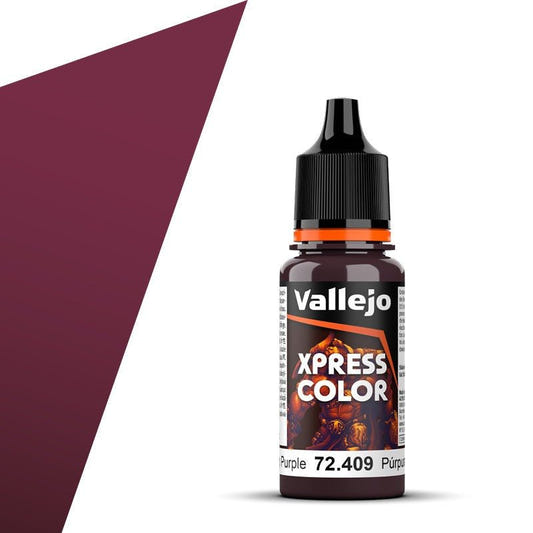 Vallejo Xpress Color Xpress Color Deep Purple (18ml) contrast paint dropper bottle