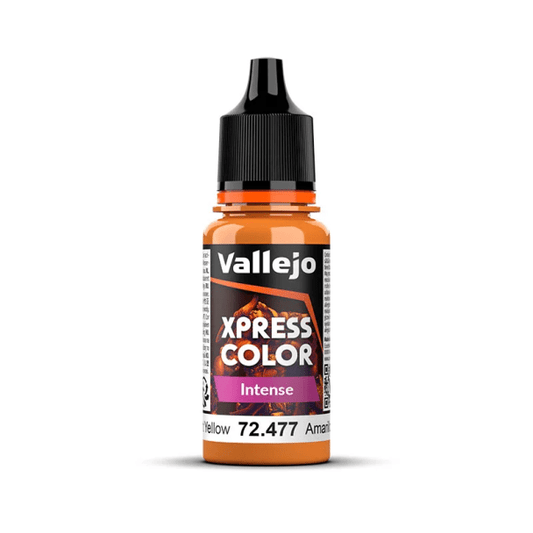 Vallejo Xpress Color Xpress Color - Intense - Dreadnought Yellow contrast paint dropper bottle