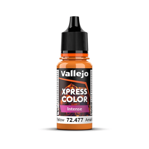 Vallejo Xpress Color Xpress Color - Intense - Dreadnought Yellow contrast paint dropper bottle