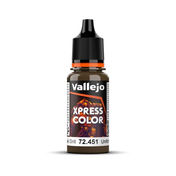 Vallejo Xpress Color Xpress Color - Khaki Drill contrast paint dropper bottle