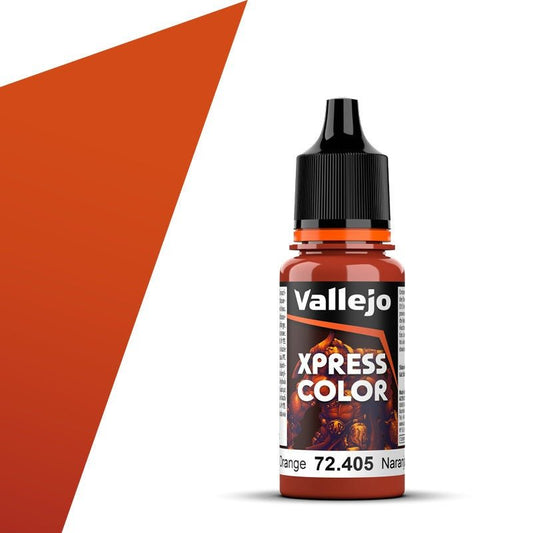 Vallejo Xpress Color Xpress Color Martian Orange (18ml) contrast paint dropper bottle