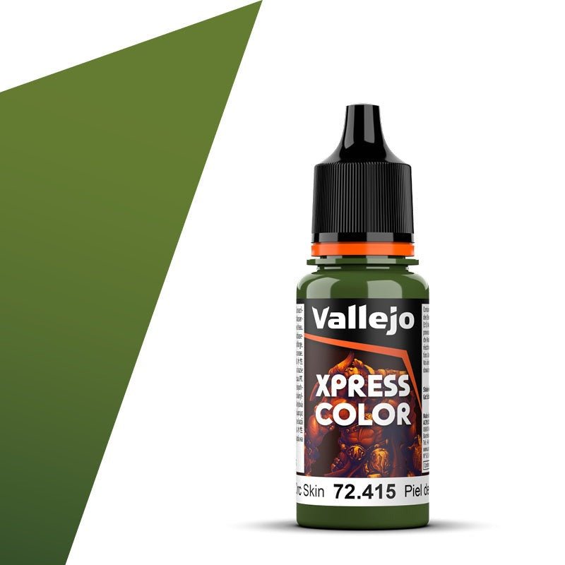 Vallejo Xpress Color Xpress Color Orc Skin (18ml) contrast paint dropper bottle