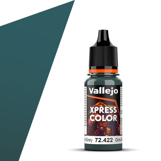 Vallejo Xpress Color Xpress Color Space Grey (18ml) contrast paint dropper bottle