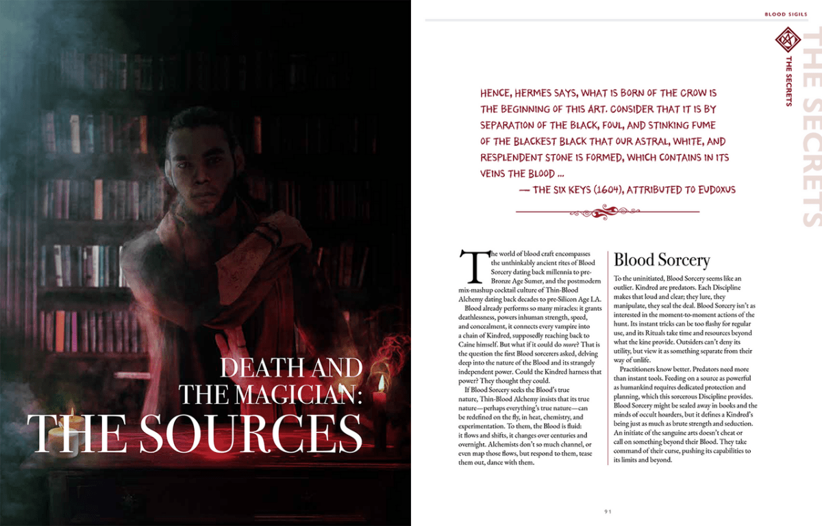 Vampire The Masquerade 5th Edition RPG: Blood Sigils Sourcebook - Loaded Dice