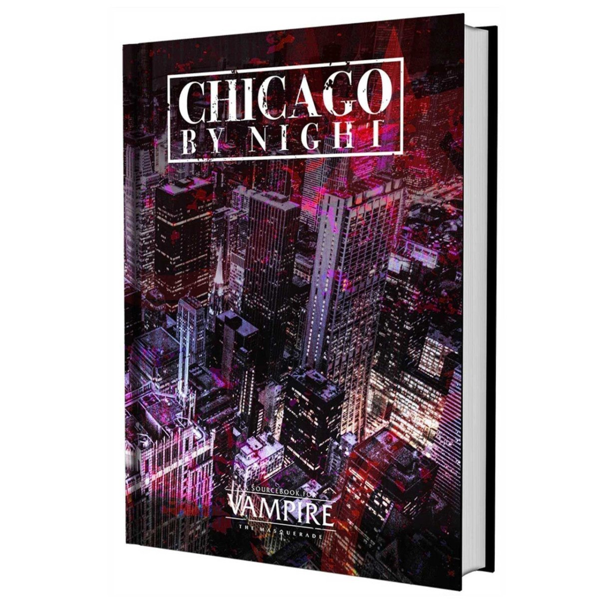 Vampire: The Masquerade 5th Edition RPG Chicago By Night Sourcebook roleplaying book