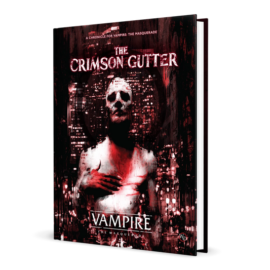 Vampire: The Masquerade RPG 5th Edition Crimson Gutter roleplaying book
