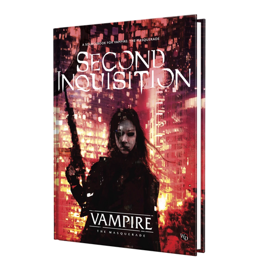 Vampire The Masquerade: Second Inquisition roleplaying book