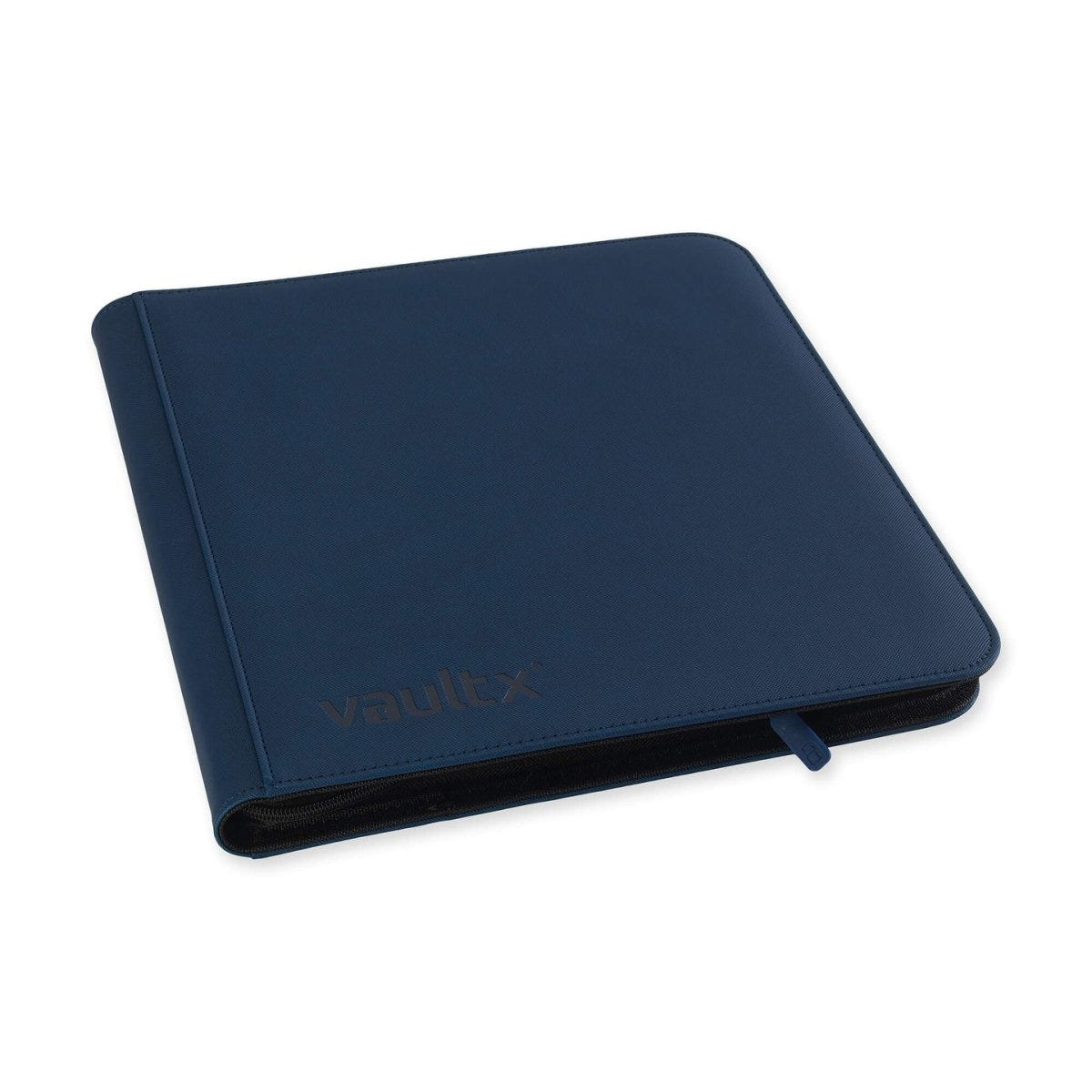 VaultX Exo-Tec Zip Binder - 12 Pocket - Blue - Loaded Dice