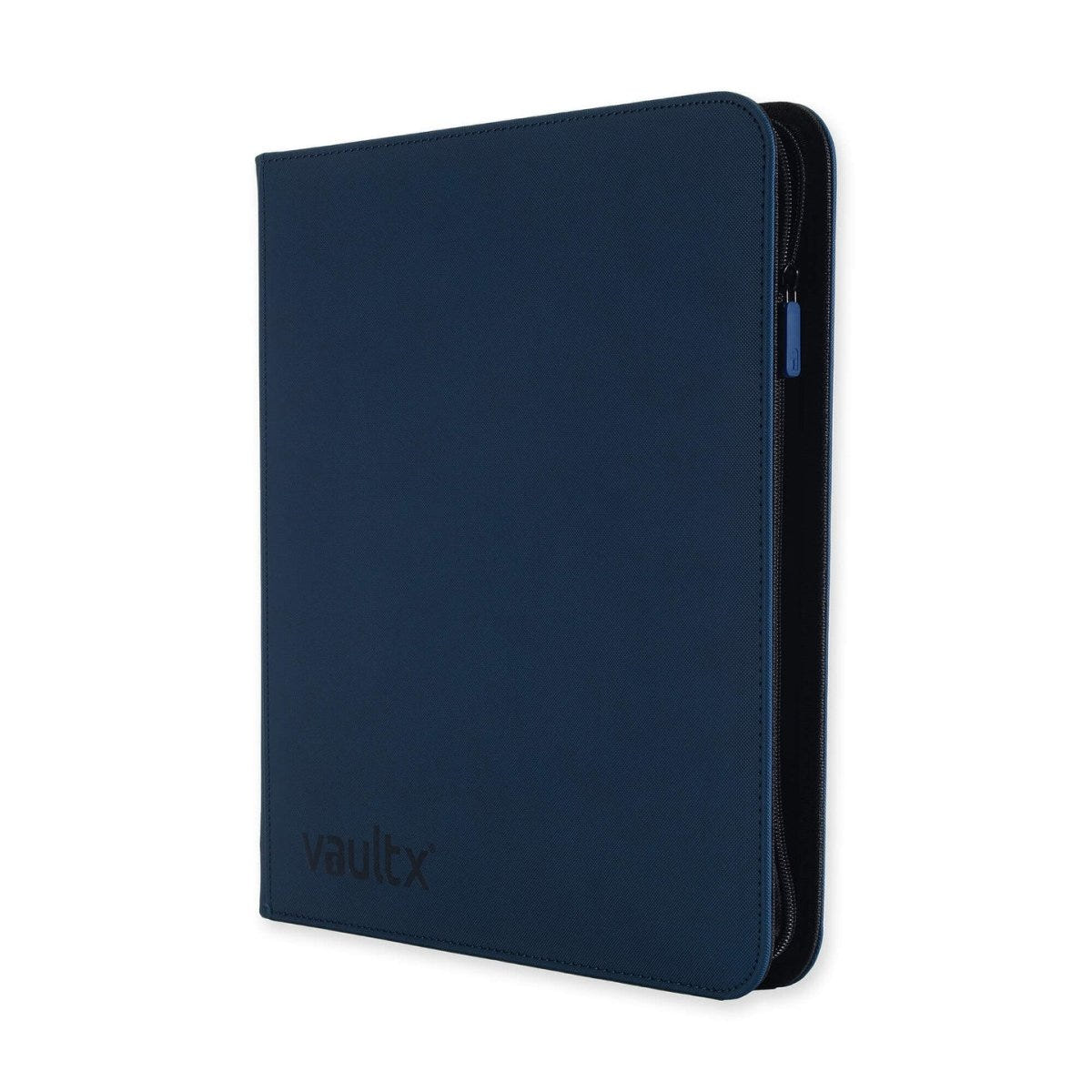 VaultX Exo-Tec Zip Binder - 12 Pocket - Blue - Loaded Dice