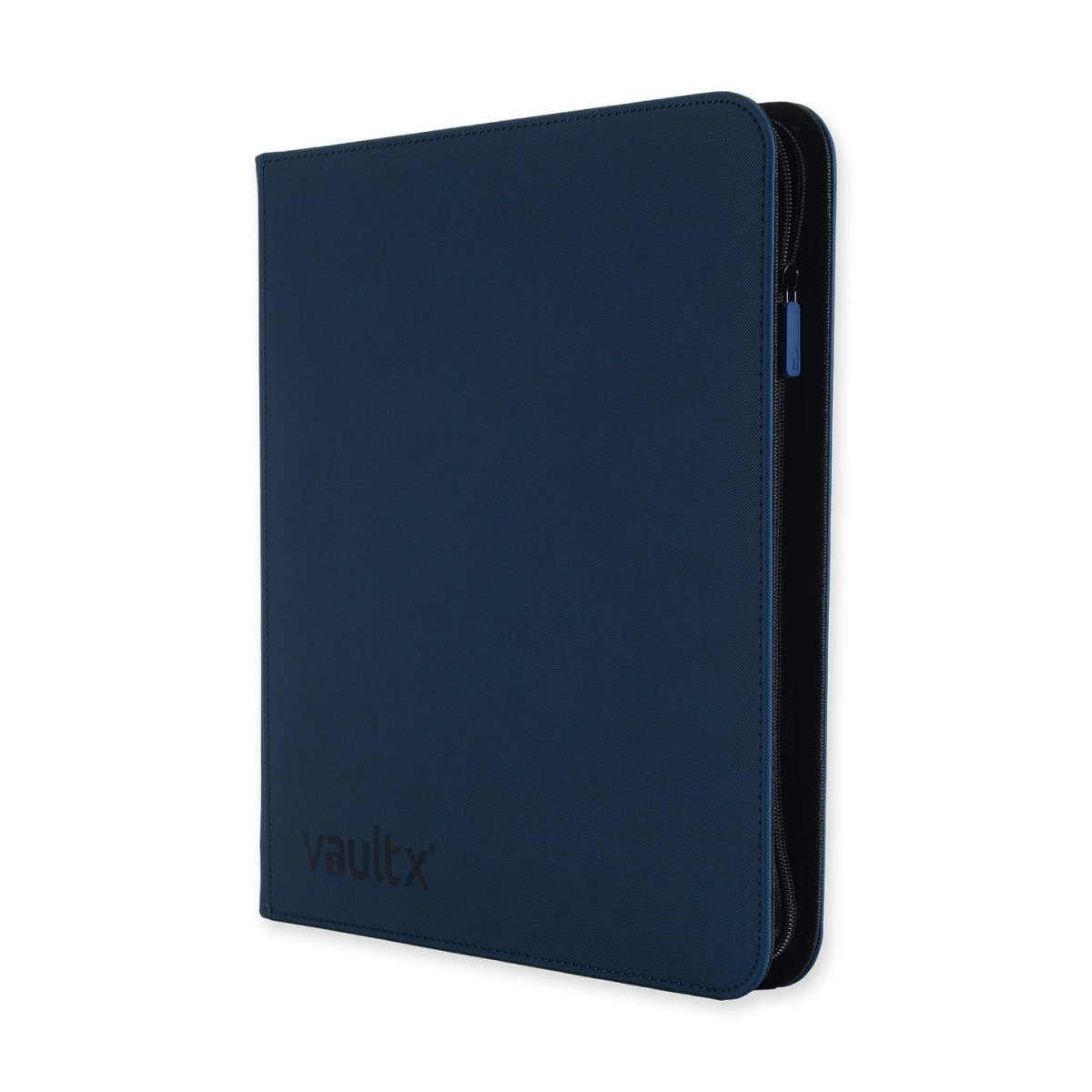 VaultX Exo-Tec Zip Binder - 12 Pocket - Blue - Loaded Dice