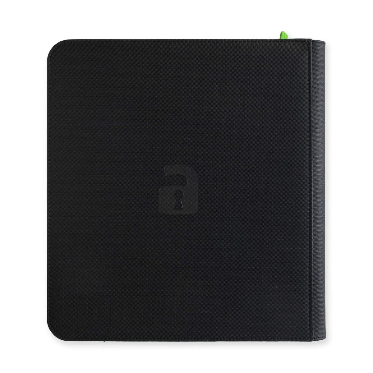 VaultX Exo-Tec Zip Binder - 12 Pocket XL - Black - Loaded Dice