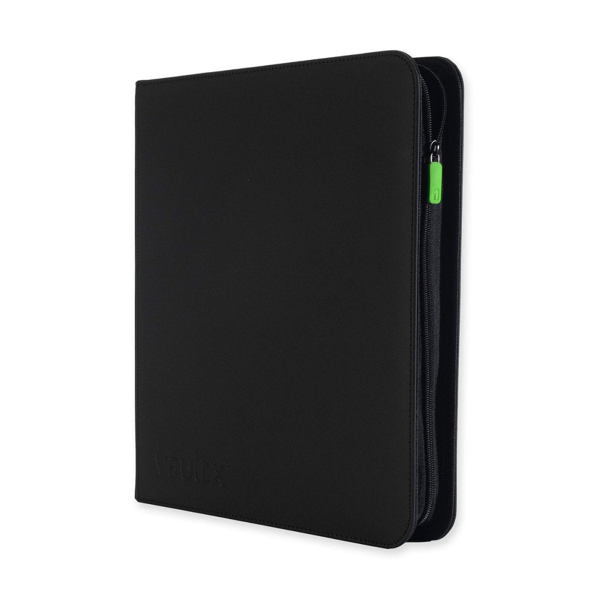 VaultX Exo-Tec Zip Binder - 12 Pocket XL - Black - Loaded Dice
