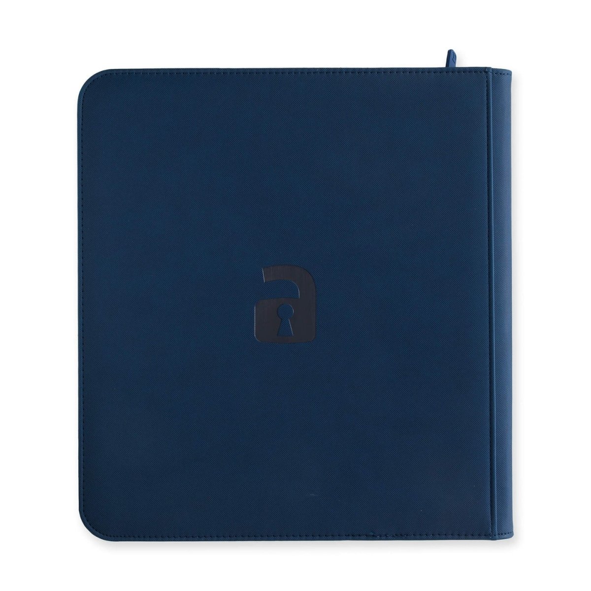 VaultX Exo-Tec Zip Binder - 12 Pocket XL - Blue - Loaded Dice