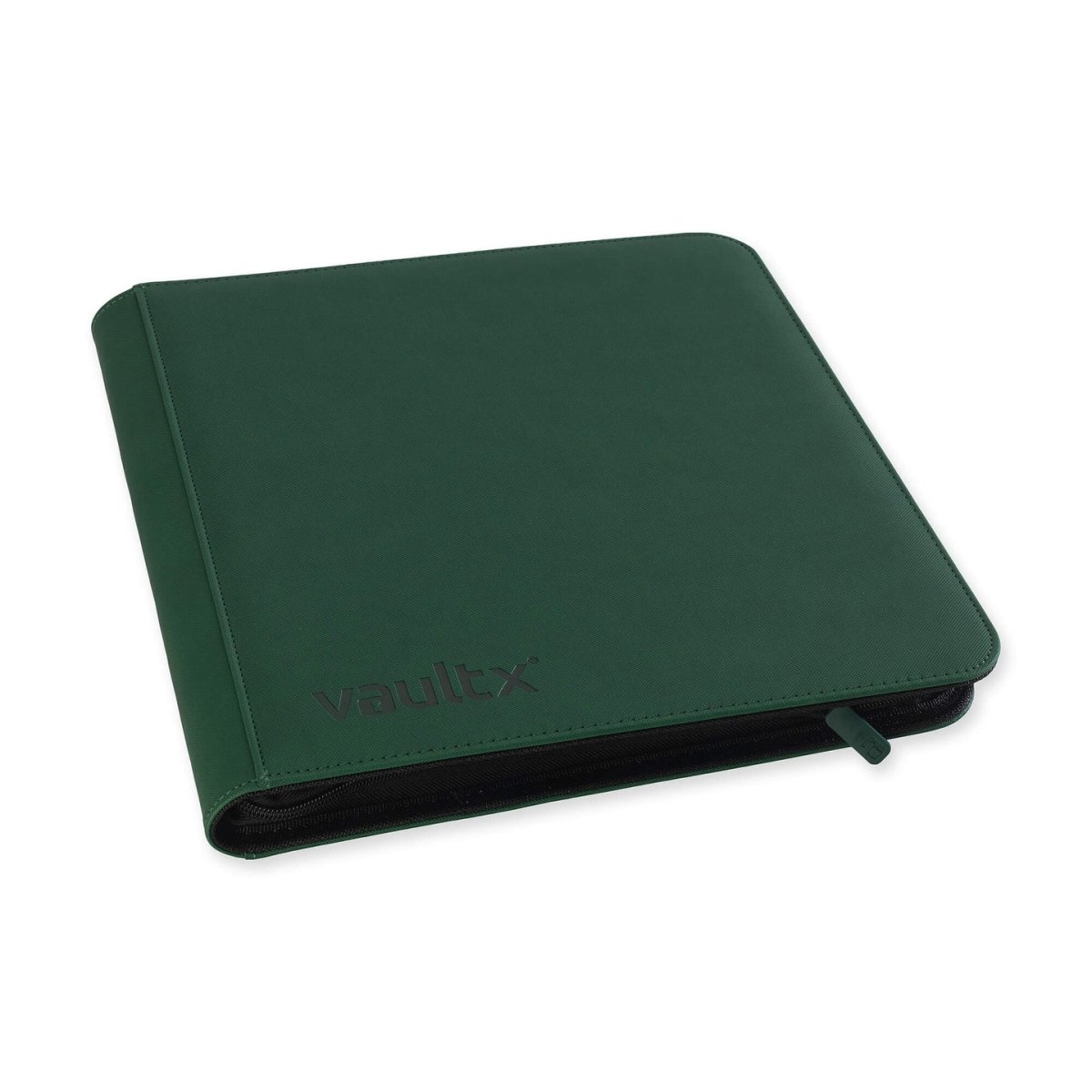 VaultX Exo-Tec Zip Binder - 12 Pocket XL - Green - Loaded Dice