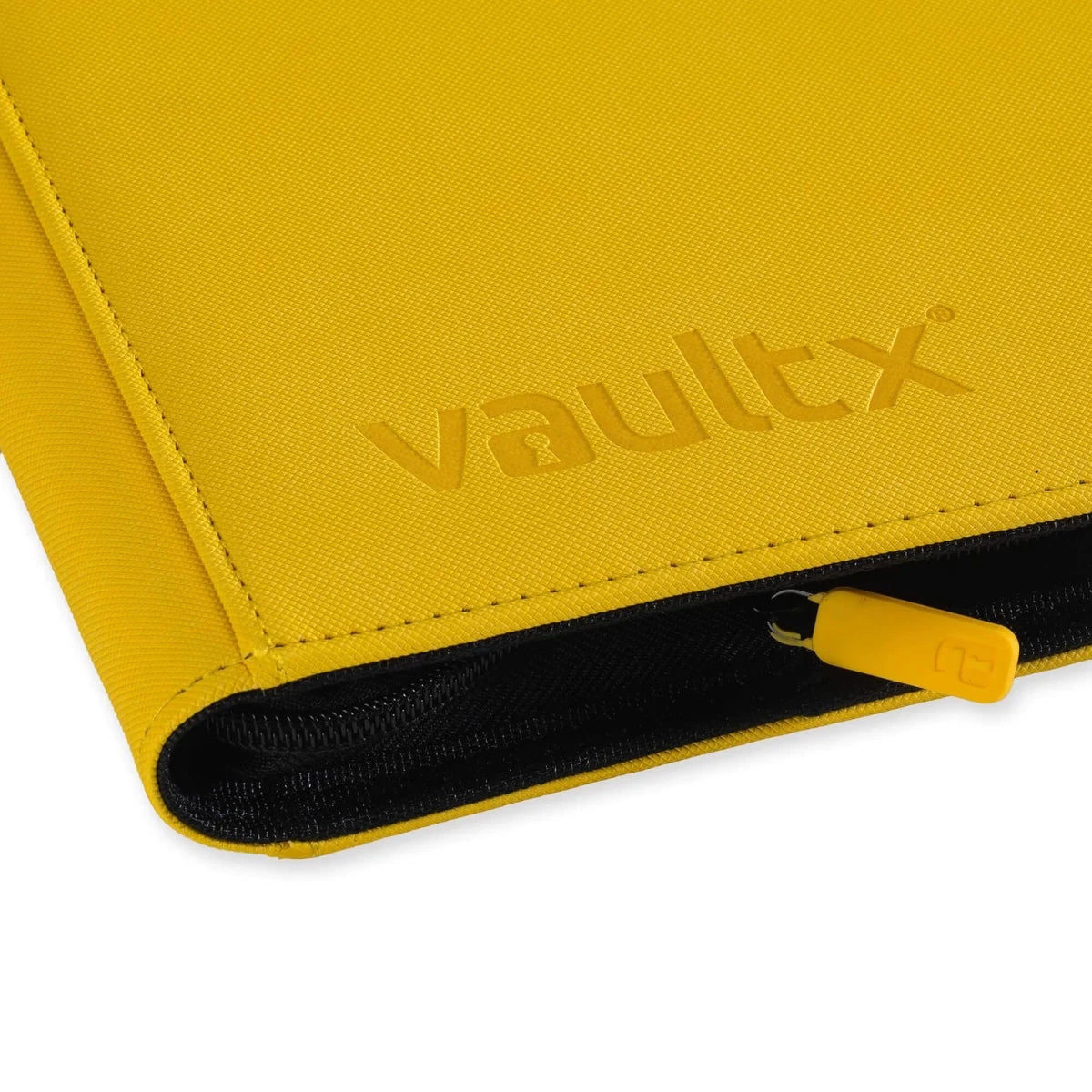 VaultX Exo-Tec Zip Binder - 12 Pocket - Yellow - Loaded Dice