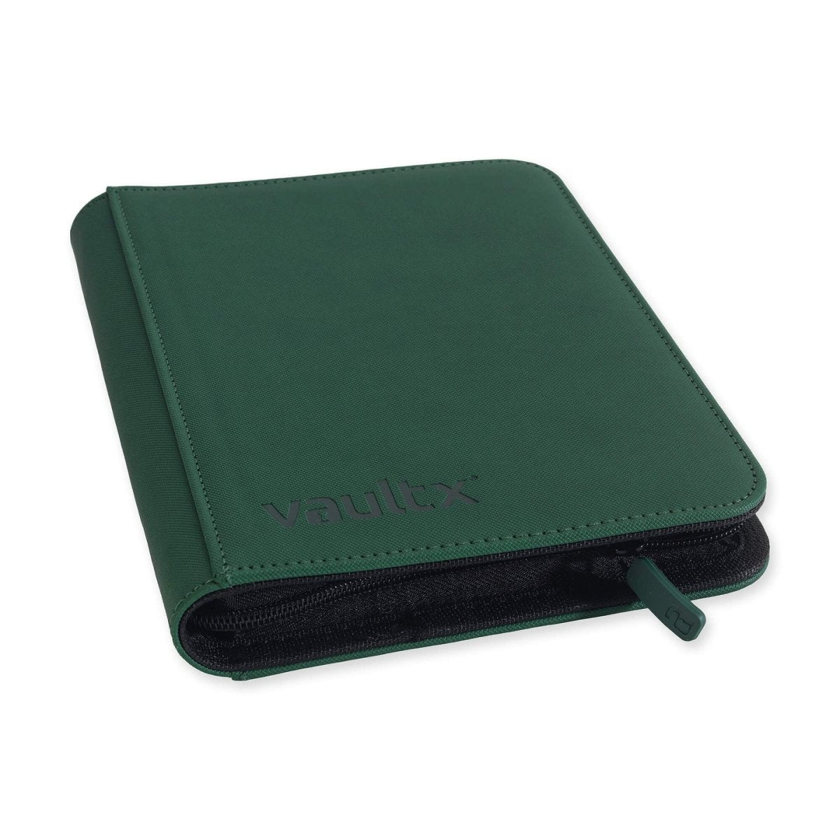 VaultX Exo-Tec Zip Binder - 4 Pocket - Green
