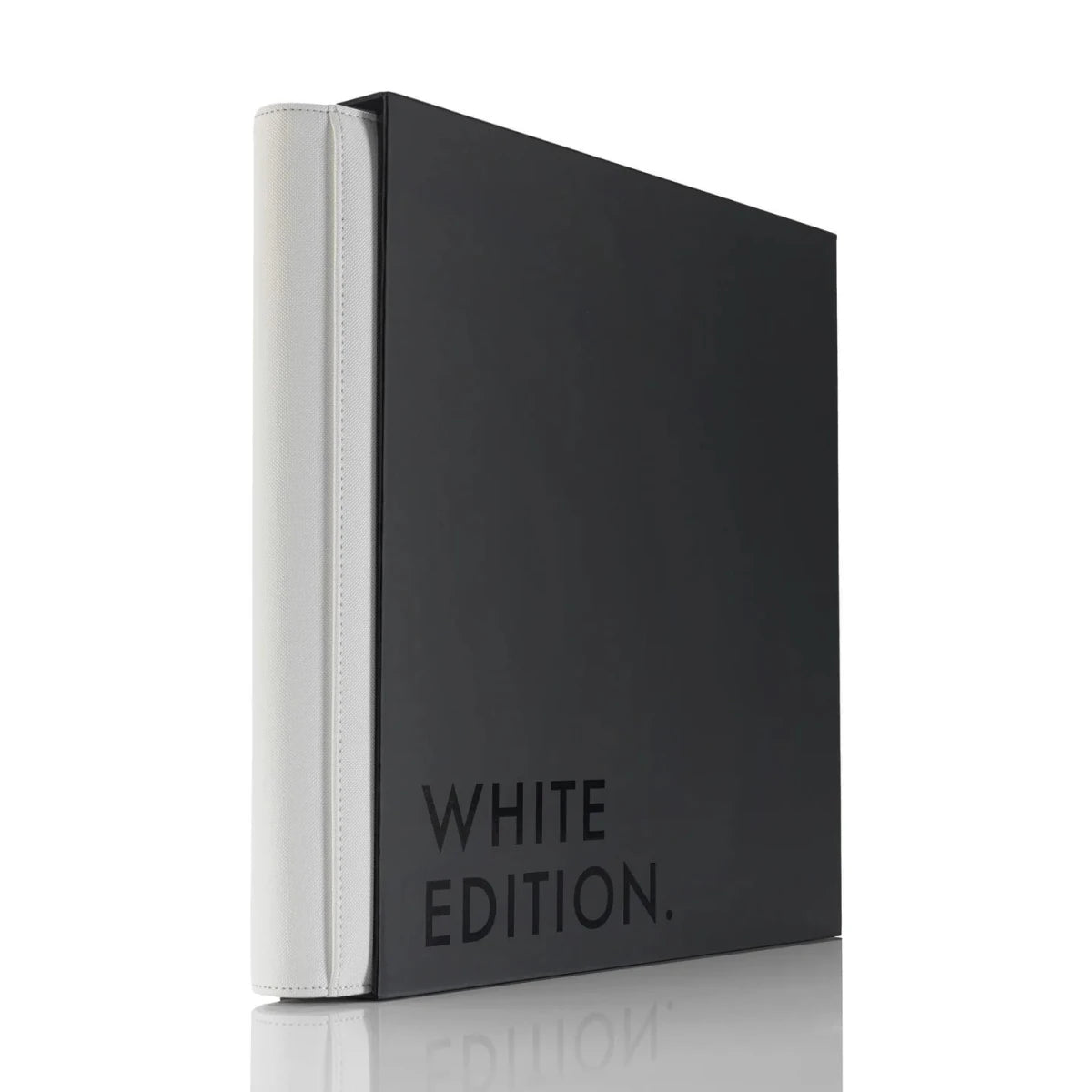VaultX White Edition - 12-Pocket Exo-Tec® Zip Binder - Loaded Dice
