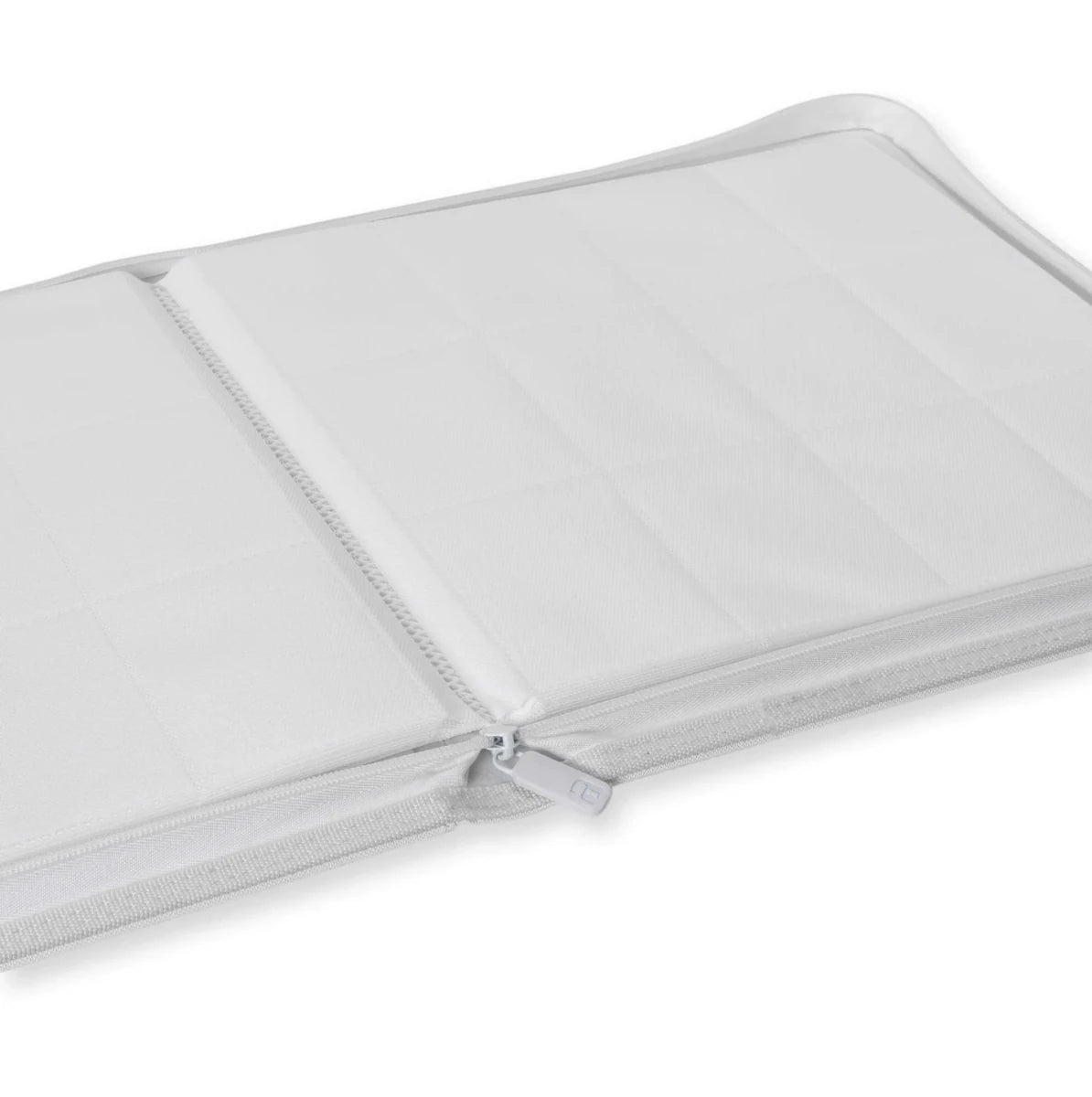 VaultX White Edition - 12-Pocket Exo-Tec® Zip Binder - Loaded Dice