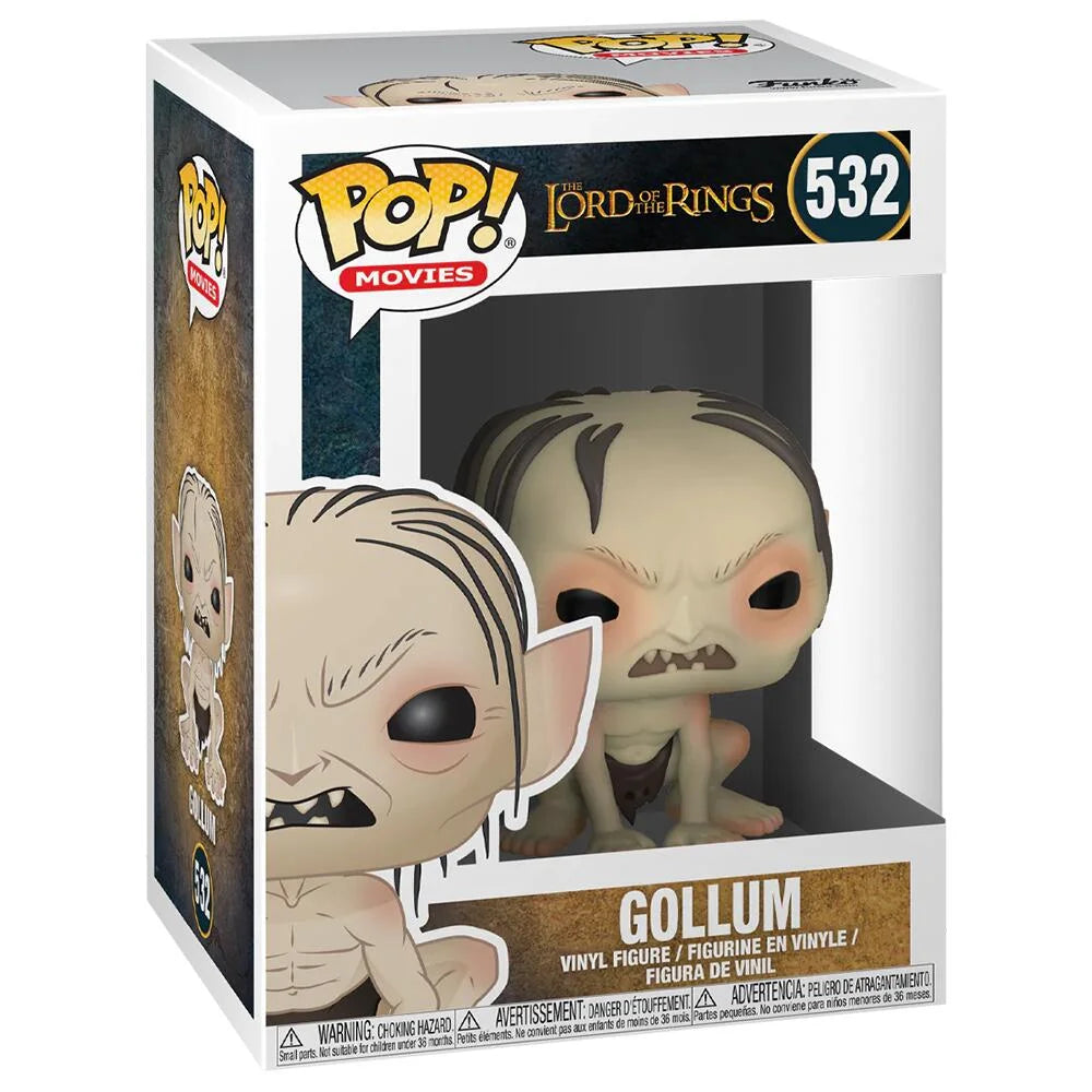 Lord of the Rings Funko POP! Gollum 9cm & Chase Variant (532) - Loaded Dice