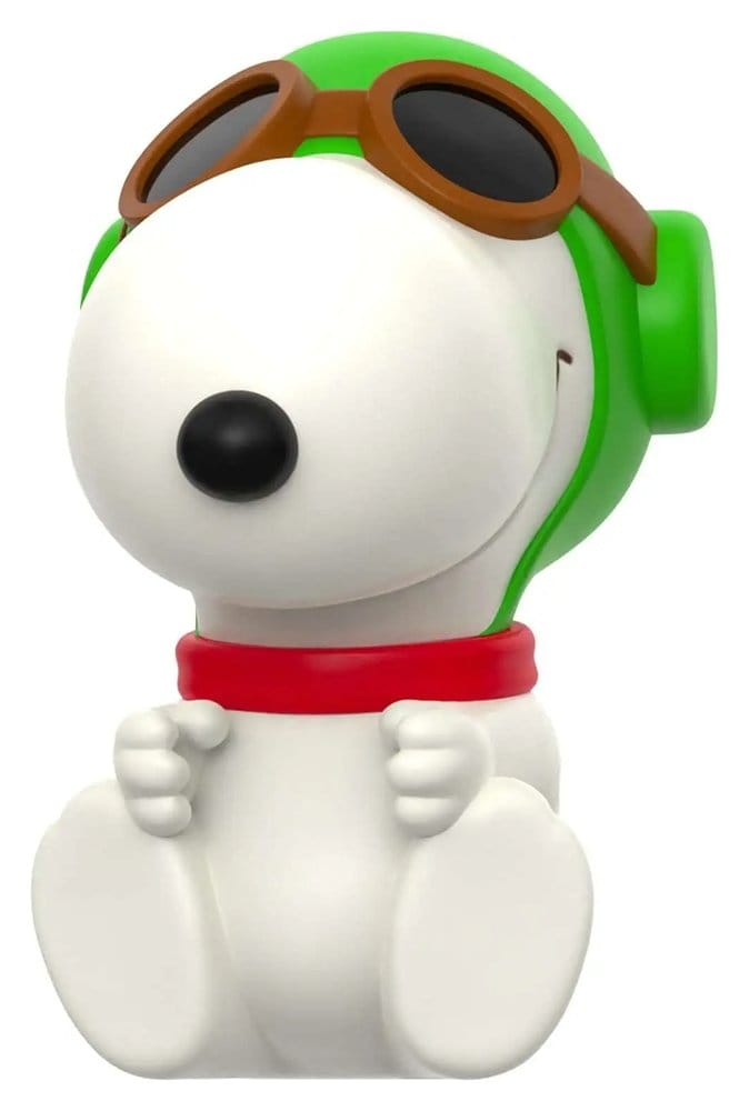 Snoopy Flying Ace Fun! Fun! mini figure with green hat and goggles, front view