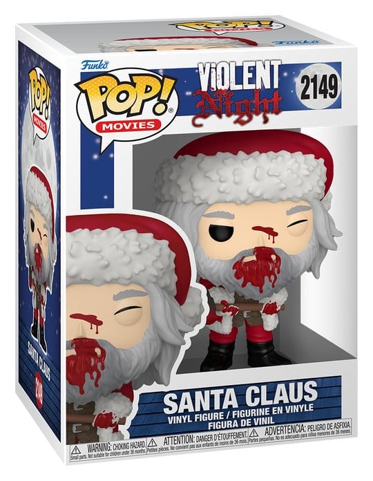 Funko Pop! Movies Violent Night Santa Claus number 2149 in window box
