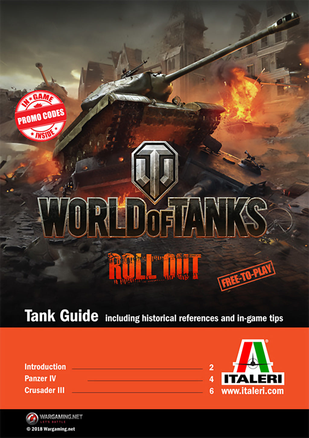 Italeri 1:35 WORLD OF TANKS Panzer IV H - W36513